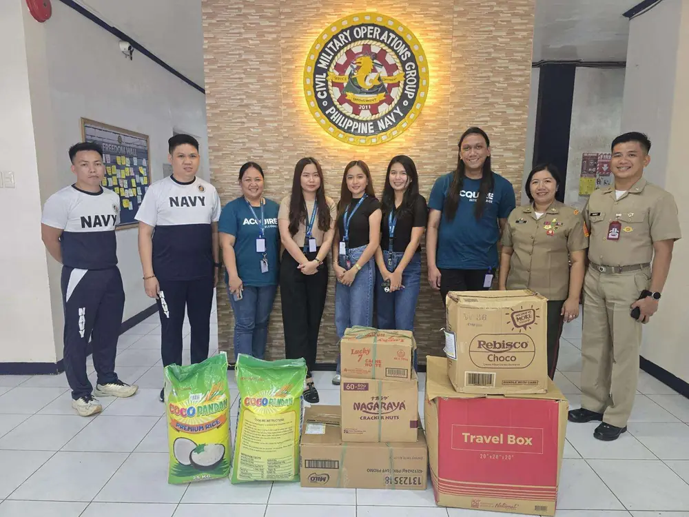 2025 community-impact awards: relief, school supplies, hygiene kits — Acquire BPO