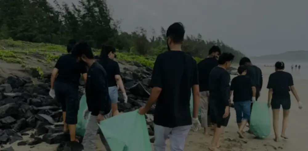 Aravi Beach cleaning drive — Coditude